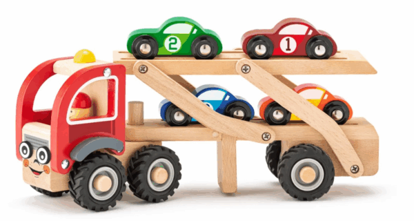 Camion de Madera con Coches Woody
