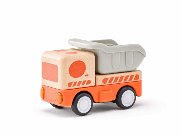 Camion Volquete con Luz y Sonidos Madera Woody