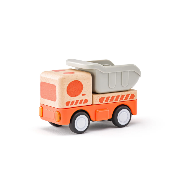 Camion Volquete con Luz y Sonidos Madera Woody