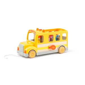 Autobus Escolar con Luces y Sonidos en Madera Woody
