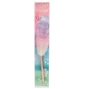Top Model Boligrafo con Pluma Azul Rosa Amarilla depesche
