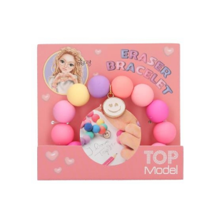 Top Model Pulsera Goma de Borrar Salmon Depesche