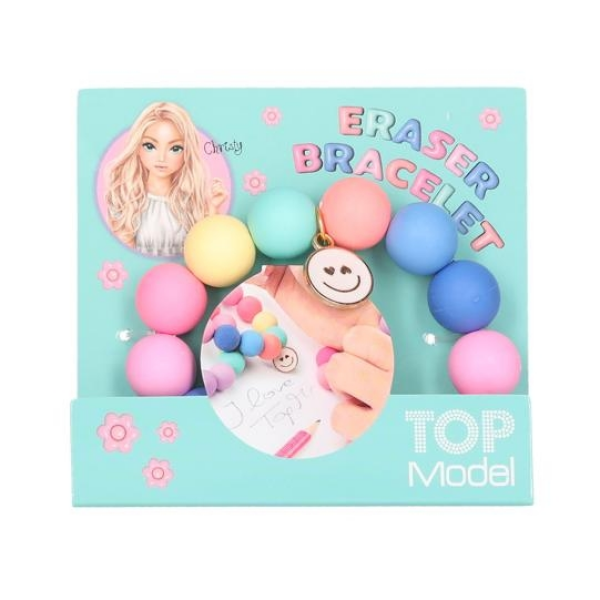 Top Model Pulsera Goma de Borrar Turquesa Depesche