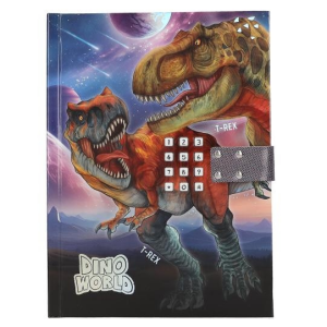 Dino World Diario con Codigo y Sonido Depesche