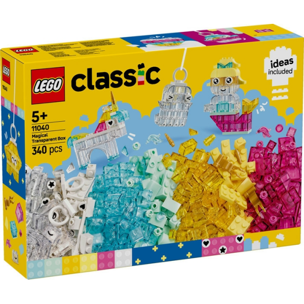 Lego 11040 Caja de Magia Transparente Lego Classic