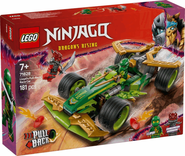Lego 71828 Coche de Carreras con Motor de Carga Manual de Lloyd Lego Ninjago