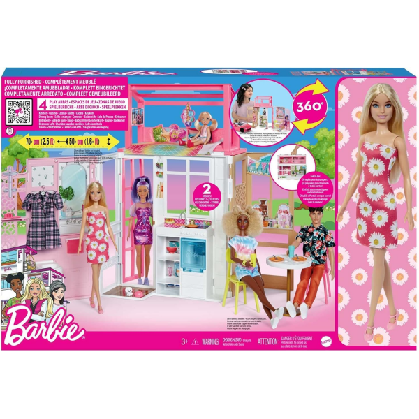 Barbie con Apartamento Mattel HHY40