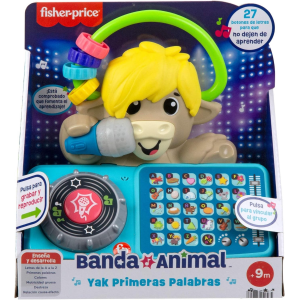 Banda Animal Yak Primeras Palabras Fiser Price Mattel HYK92