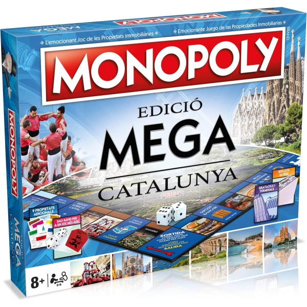 Monopoly Edicio Mega Catalunya Hasbro