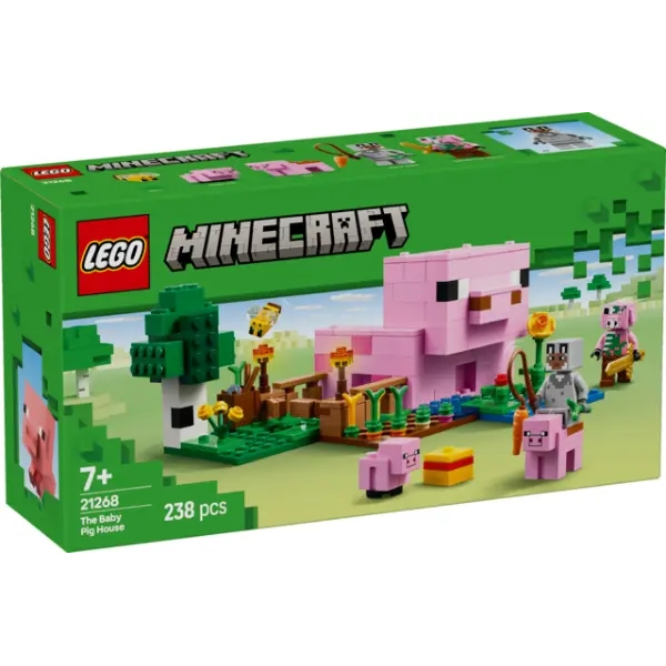 Lego 21268 La Casa Cerdo Bebe Lego Minecraft