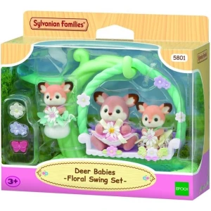 Columpio de Flores para Bebe Ciervo Sylvanian Famila 5801