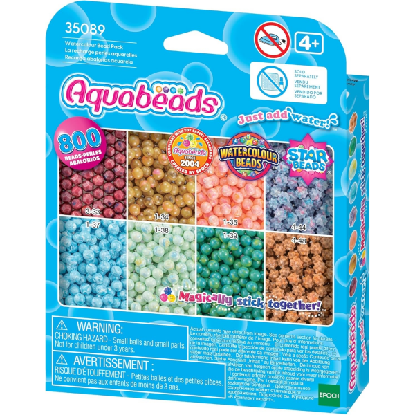 Aquabeads Recambio Abalorios Acuarela Epoch