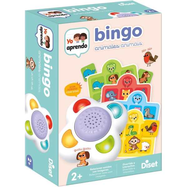 Yo Aprendo Bingo Animales Diset