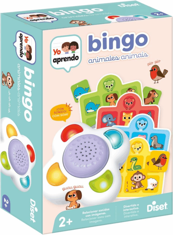 Yo Aprendo Bingo Animales Diset