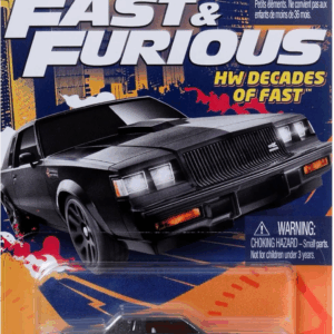Hot Wheels Fast Furious 3/5 Buick Gran National Mattel HRW43