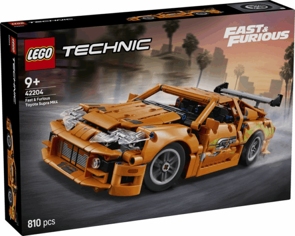 Lego 42204 Fast and Furious Toyota Supra MK4 Lego Technic