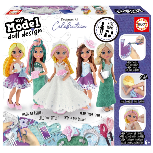 My Model doll Design Celebration Educa 193512