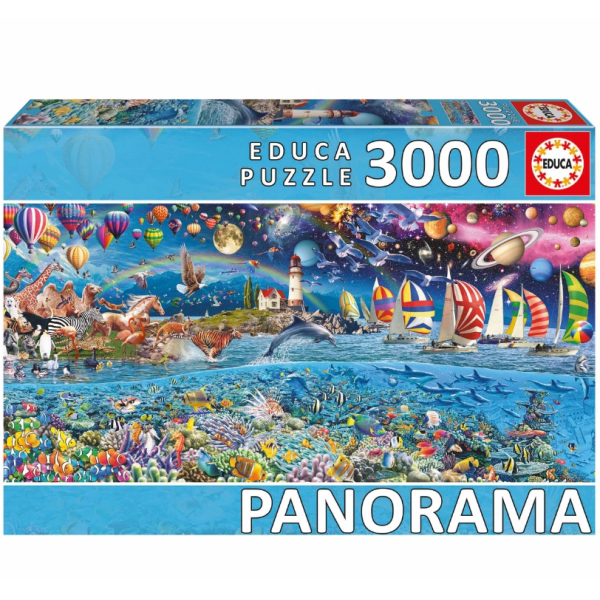 Vida Panorama Puzzle 3000 Educa 20265