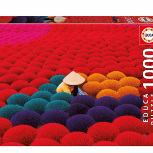 Educa ,Puzzle 1000 piezas Aldea del Incienso Vietnam ,Medidas: 68 x 48 cm. Educa 20282