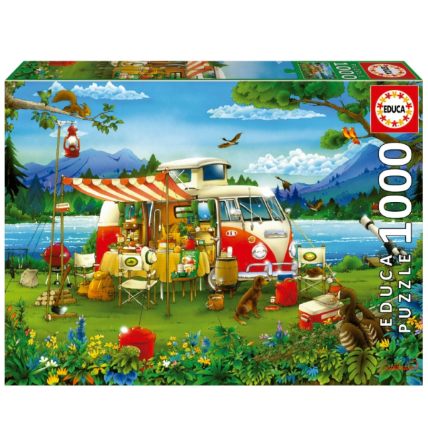 Educa Puzzle 1000 piezas Vacaciones en el campo Educa 19922