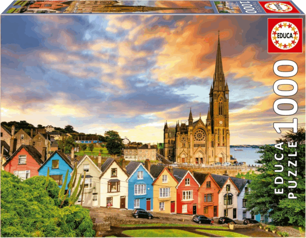 Puzzle 1000 Catedral de Cobh Irlanda Educa 19927