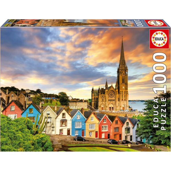 Puzzle 1000 Catedral de Cobh Irlanda Educa 19927