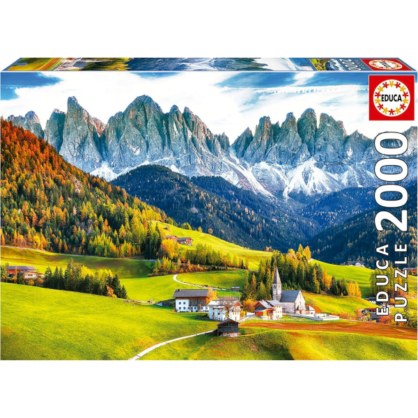 Puzzle 2000 Otoño en las Dolomitas Educa 19566