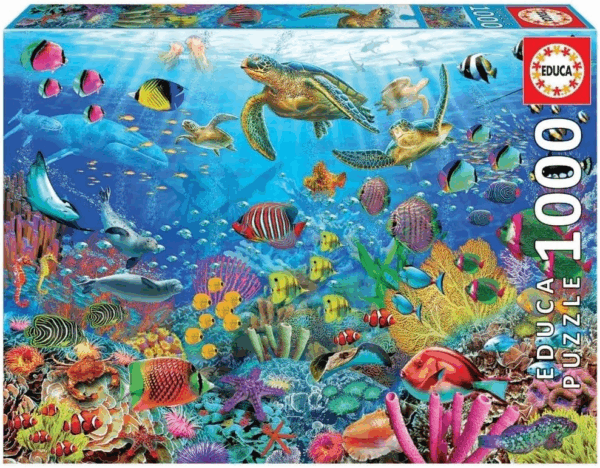 Puzzle 1000 Tortugas en el Paraiso Educa 19266