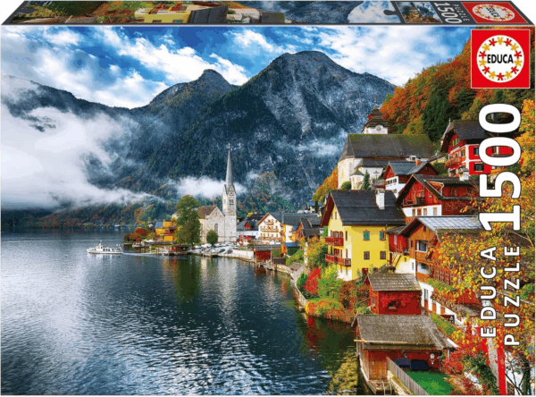 Puzzle 1500 Hallstadt Austria Educa 19939