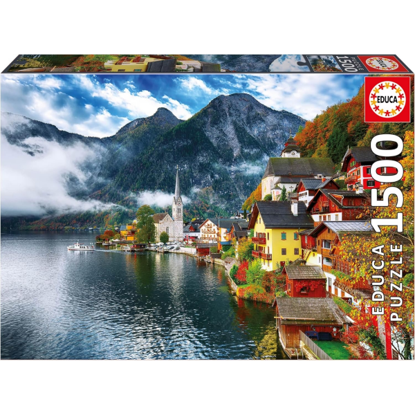 Puzzle 1500 Hallstadt Austria Educa 19939