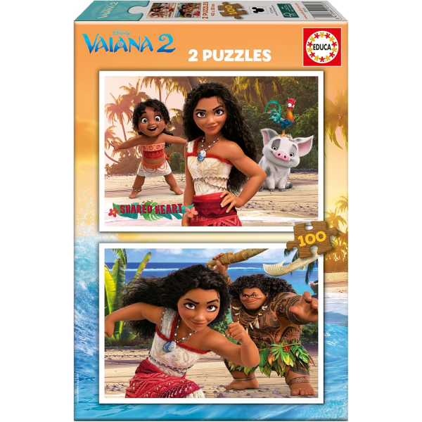 Puzzle 100x2 Vaiana 2 Educa 20103