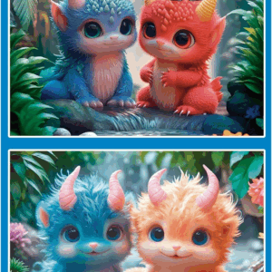 Puzzle 100x2 Monstruos Adorables Educa 20224