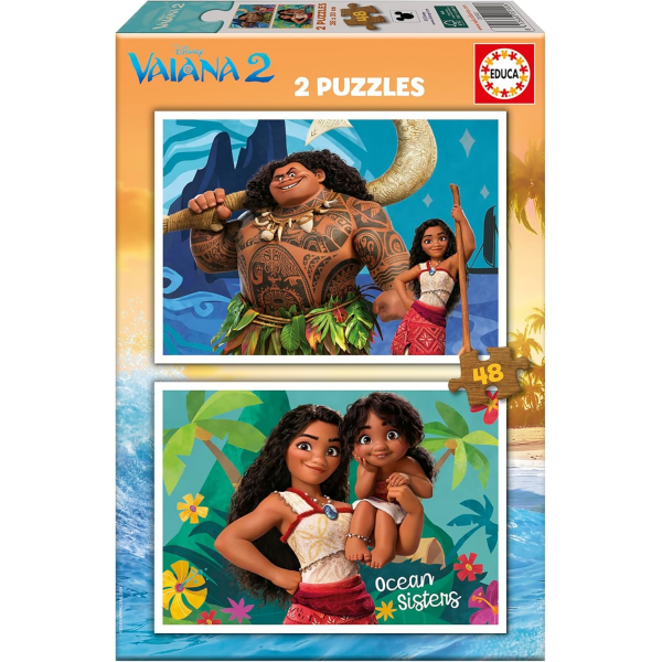 Puzzle 48x2 Vaiana 2 Educa 20102