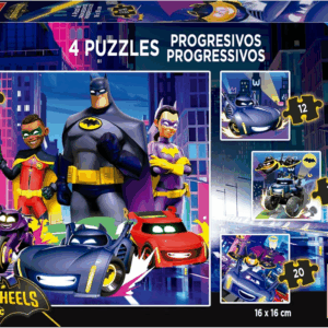 Puzzle Progresivo Batwheels Educa 20105