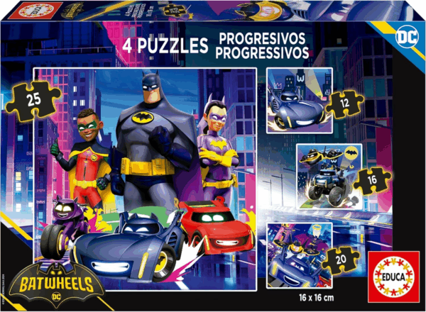 Puzzle Progresivo Batwheels Educa 20105
