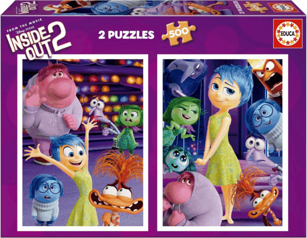 Puzzle 500x2 Inside Out 2 Educa 20101