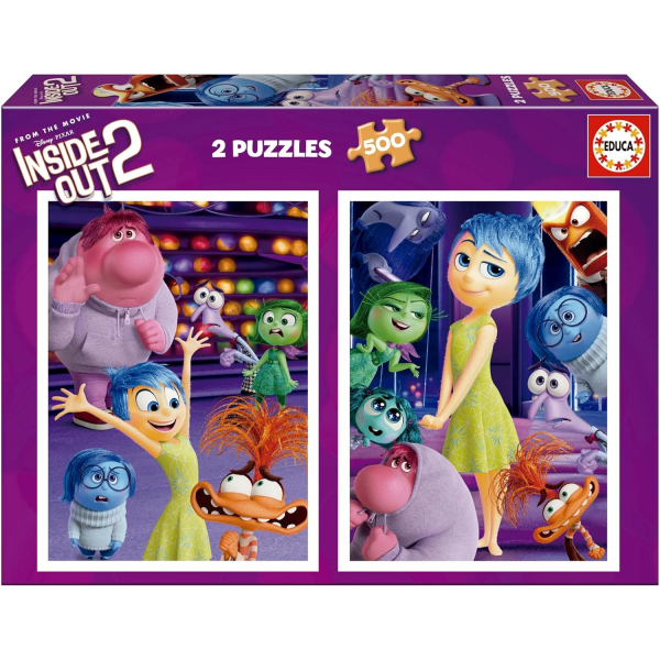 Puzzle 500x2 Inside Out 2 Educa 20101