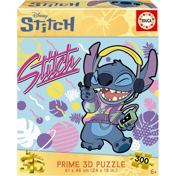 Puzzle 300 Stitch Lenticular Educa 20273