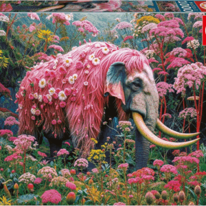 Puzzle 1000 Elefante Floral Educa 20229