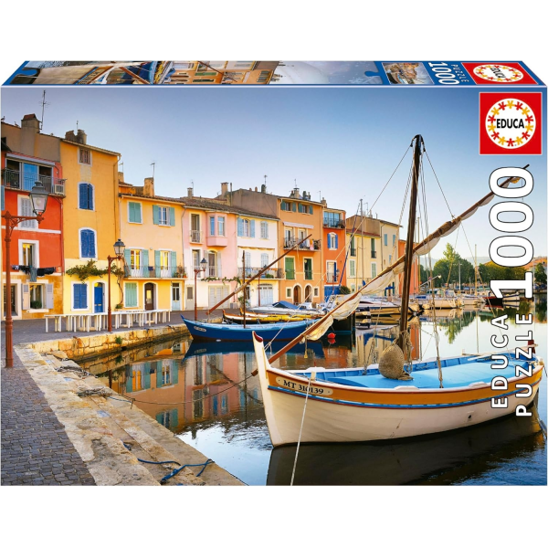 Puzzle 1000 Puerto de Martigues Provenza Educa 19928