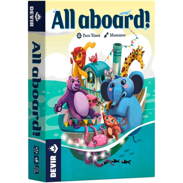 All Aboard! Juego de Cartas Devir