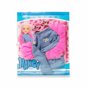 Nancy Look Chaqueta Tejana y Rosa Famosa