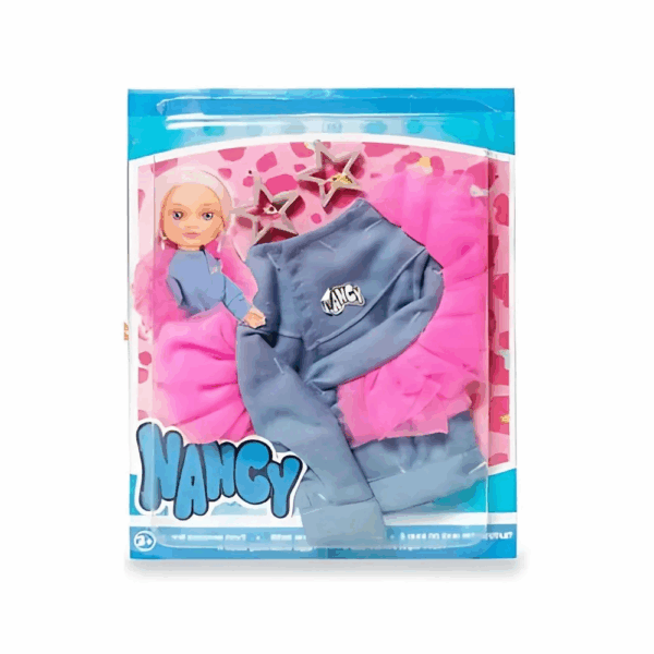 Nancy Look Chaqueta Tejana y Rosa Famosa