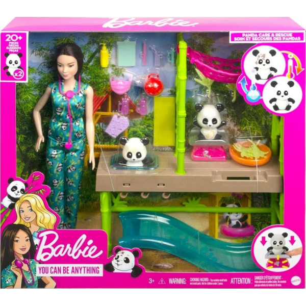 Barbie Rescate de Pandas Mattel HKT77