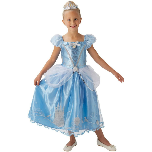 Disfraz Cenicienta Talla L para niñas 7-8 años Rubies
