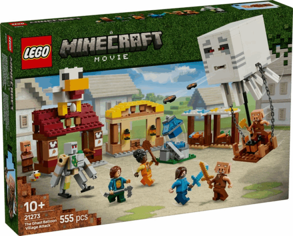 Lego 21273 El Ataque a la Aldea del Globo de Ghast Lego Minecraf