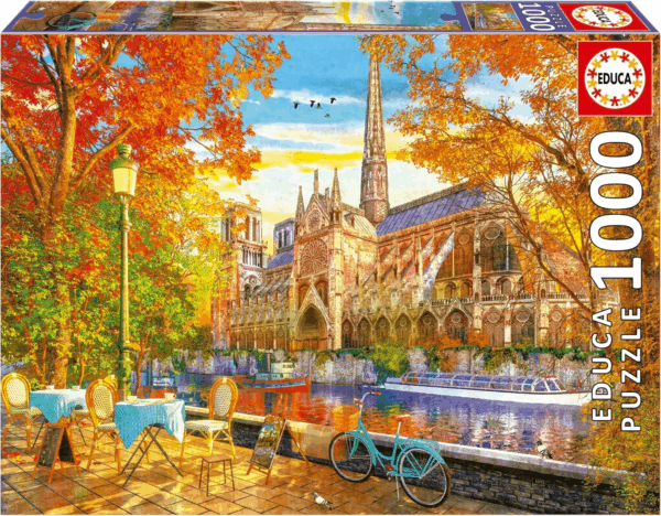Puzzle 1000 Otoño en Notre Dame Educa 19936