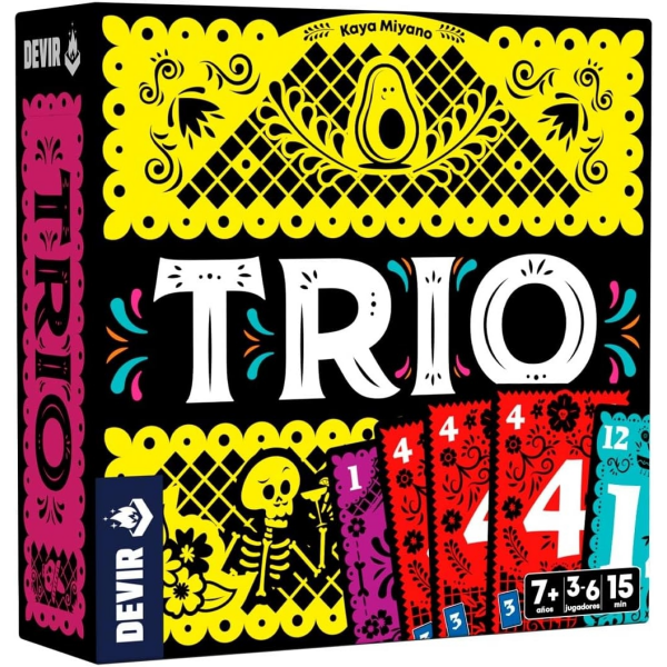 Trio Juego de Cartas Devir