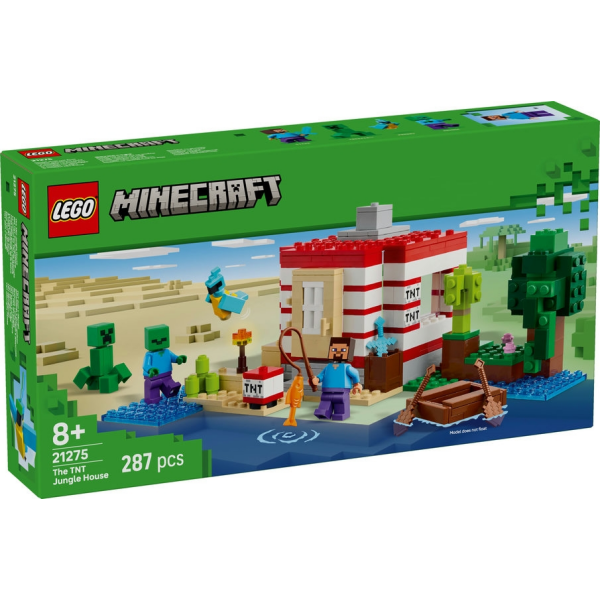 Lego 21275 La Casa Dinamita de la Selva Lego Minecraft