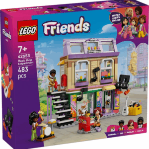 Lego 42653 Tienda de Musica y Apartamento Lego Friends